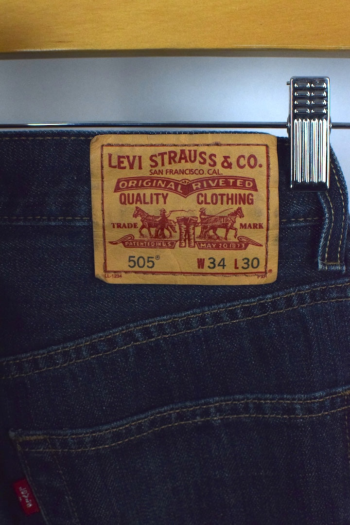 Levi Strauss Brand 505 Denim Jeans