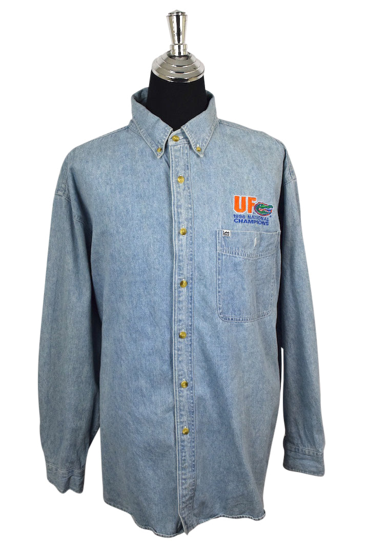 1996 Florida Gators NCAA Denim Shirt