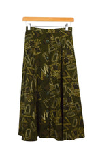 Load image into Gallery viewer, Khaki Abstract Skirt
