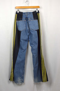 Reworked Adidas Track-Jeans