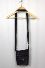 Load image into Gallery viewer, Reworked Bejewelled Denim Sling Bag
