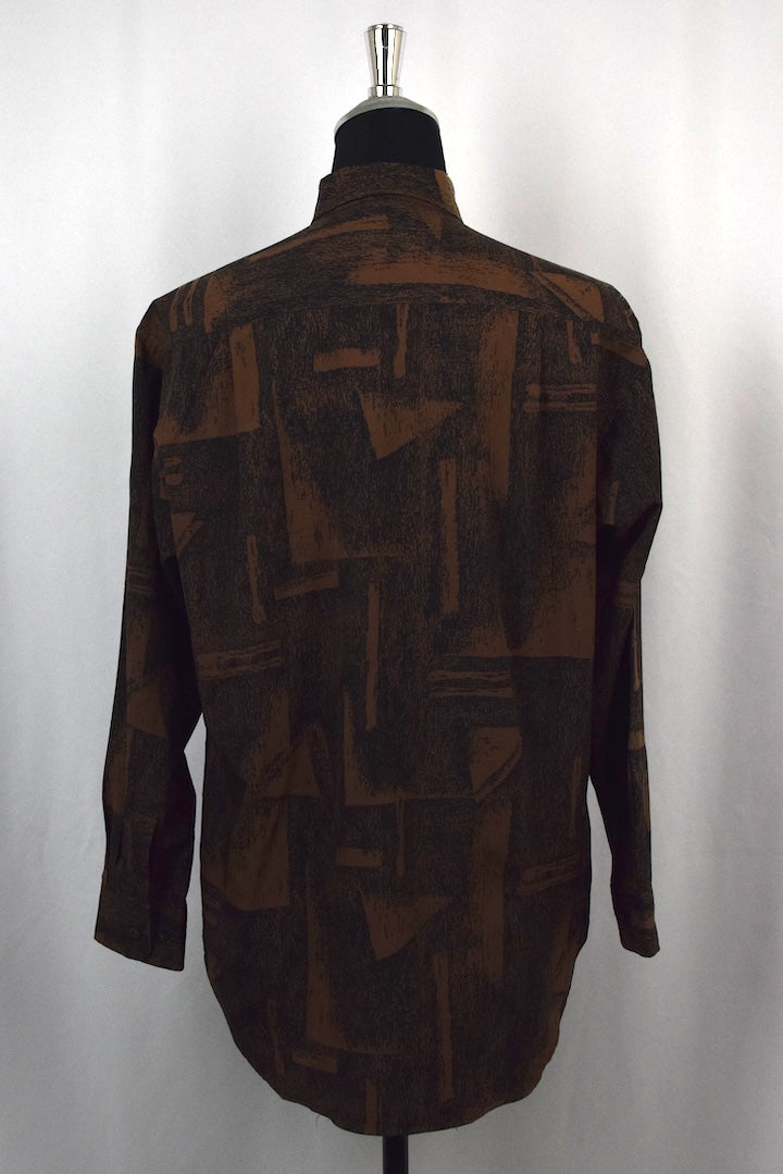 Abstract Print PArty Shirt