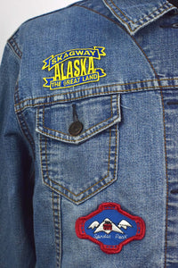 Levi's Brand Denim Jacket With Patches