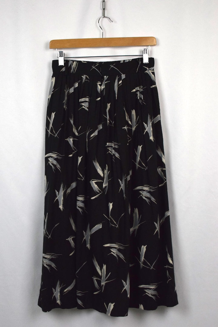 Reworked Floral PRint SKirt