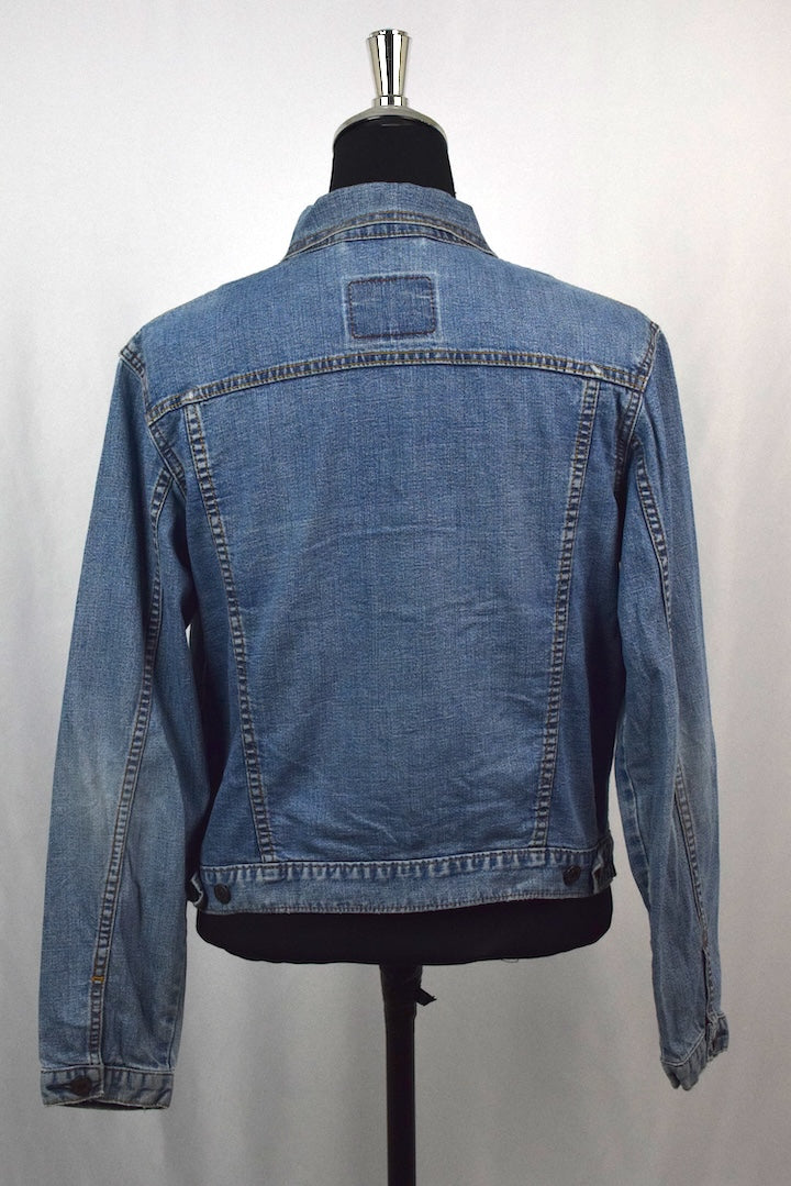 Levi's Brand Denim Jacket With Patches
