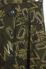 Load image into Gallery viewer, Khaki Abstract Skirt
