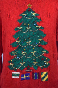 Christmas Tree Knitted Jumper