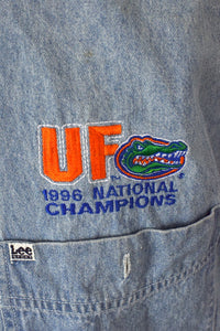 1996 Florida Gators NCAA Denim Shirt