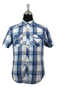 Blue Checkered Shirt