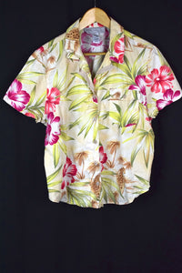 Floral Giraffe Print Top