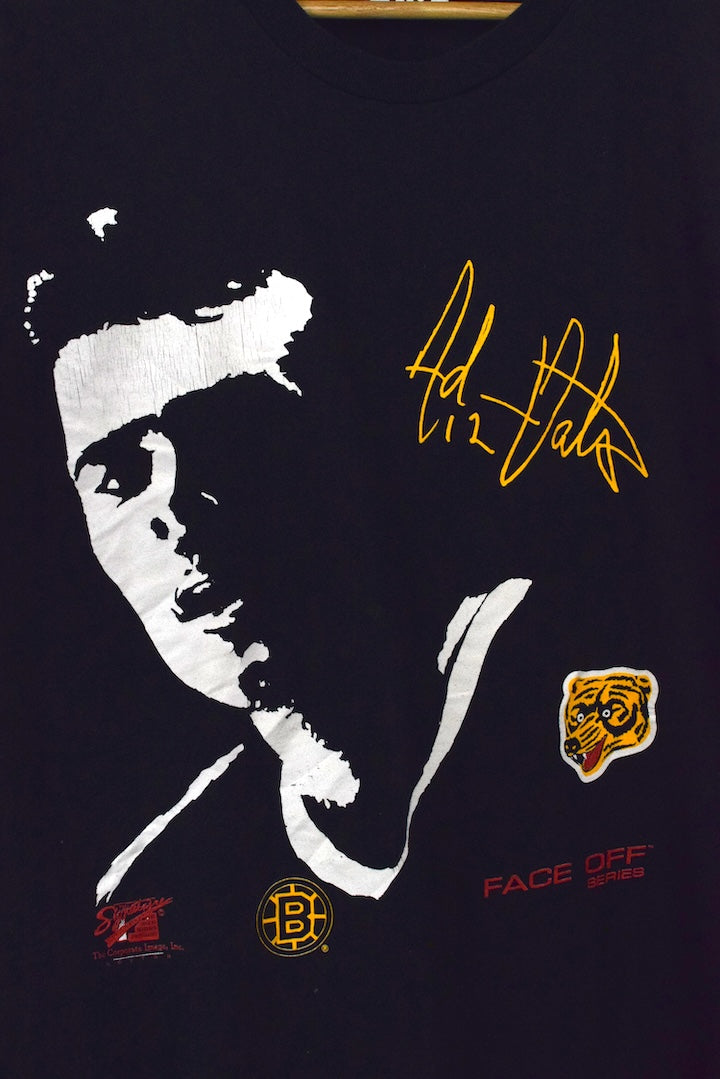 90s Adam Oats Boston Bruins NHL T-shirt