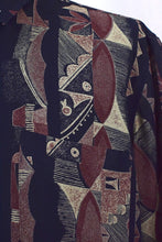 Load image into Gallery viewer, Sheer Abstract Print Shirt

