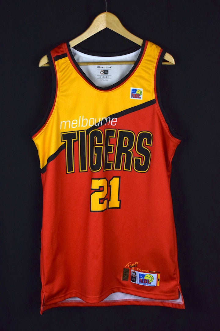 Lanard Copeland Melbourne Tiger NBL Jersey