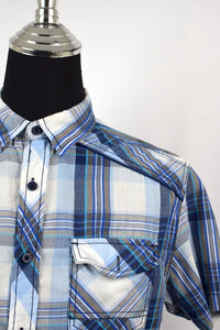 Blue Checkered Shirt
