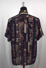 Load image into Gallery viewer, Sheer Abstract Print Shirt
