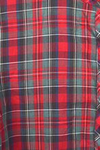 Load image into Gallery viewer, Red and Green Checkered Blouse
