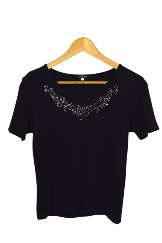 Rhinestoned Baby T-Shirt