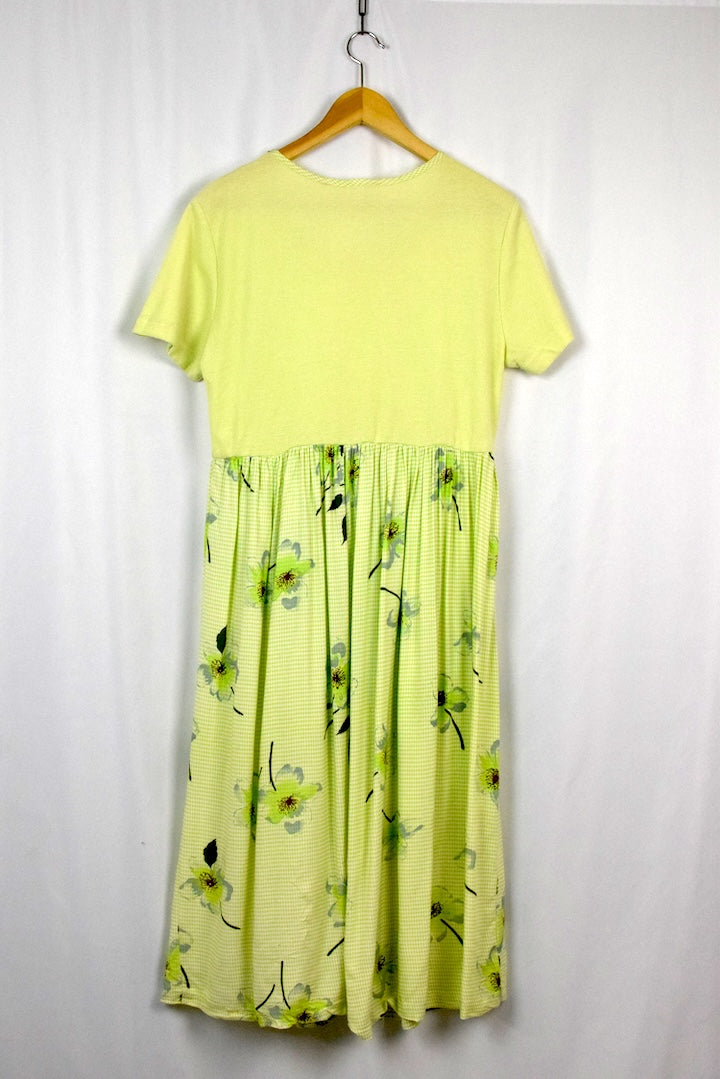 Reworked Green Dress