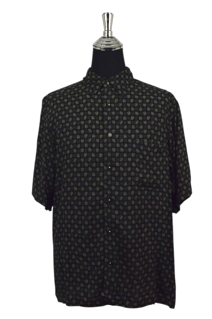 Square Circle Print Shirt