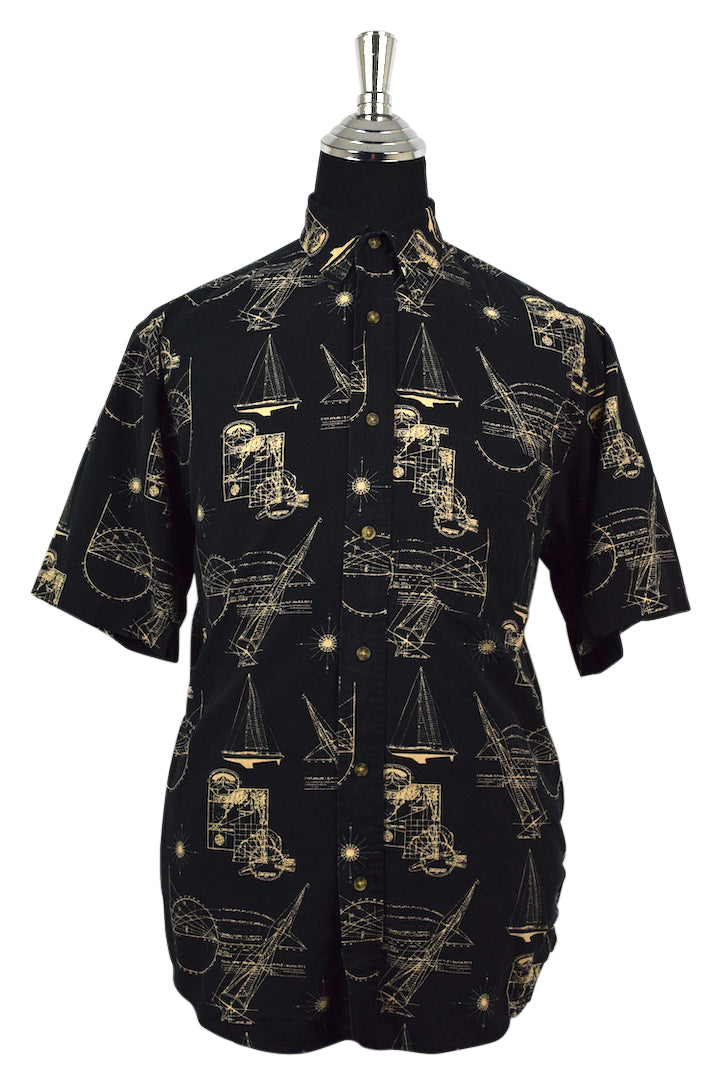 Nautical Print Party Shirt
