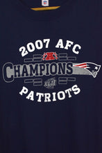 Load image into Gallery viewer, 2007 New England Patriots AFC Champions NFL T-Shirt
