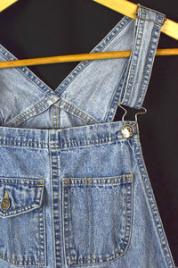 Short Denim Overalls