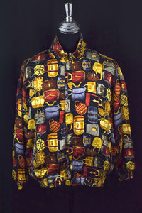 Bag Print Spray Jacket