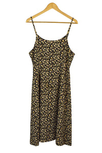 Reworked Floral Print Dress