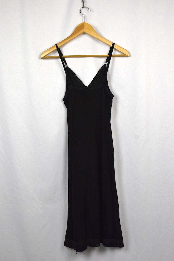 Black Slip Dress