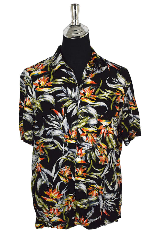 Bird Of Paradise Print Shirt