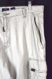 Beige Cargo Shorts