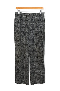 Reworked Cheetah and Rose Print Pants