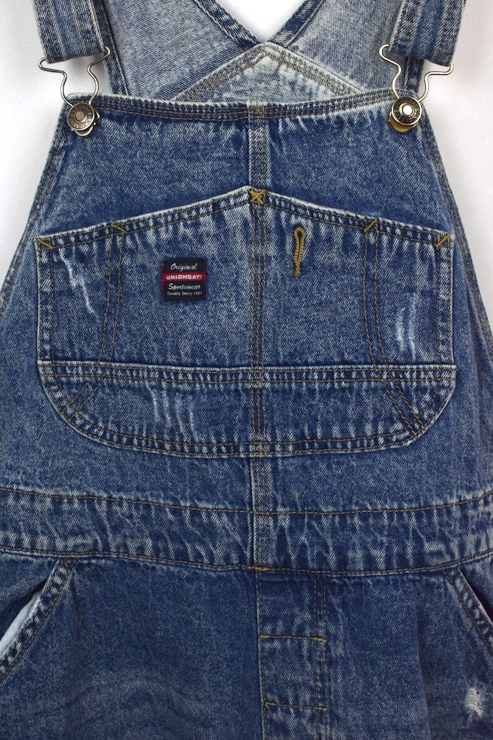 UnionBay Brand Short Denim Overalls