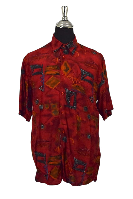 Abstract Print Shirt