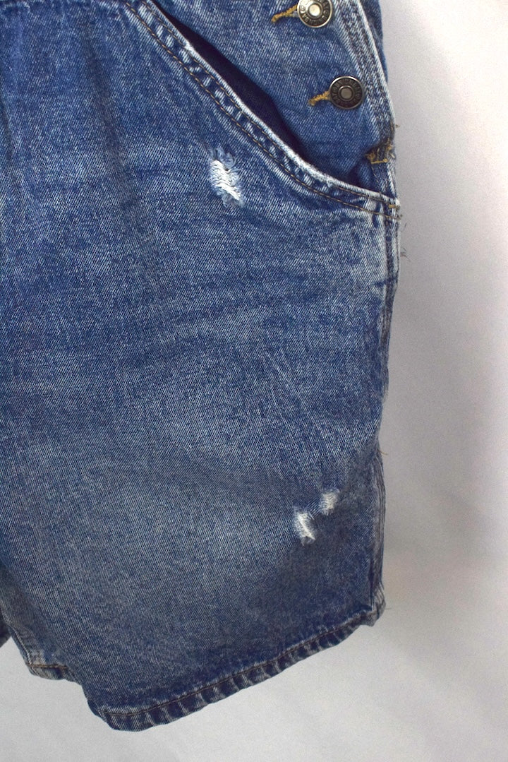 UnionBay Brand Short Denim Overalls