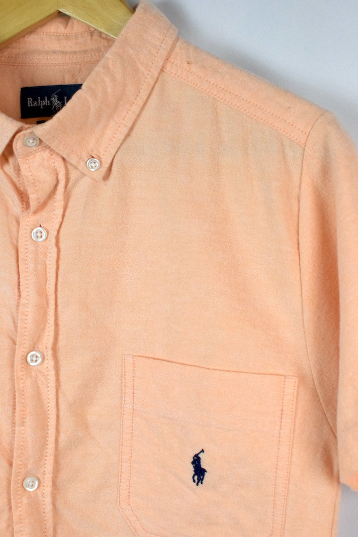 Reworked Ralph Lauren Brand Crop Top