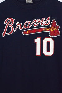 80s/90s Chipper Jones Atlanta Braves MLB T-shirt