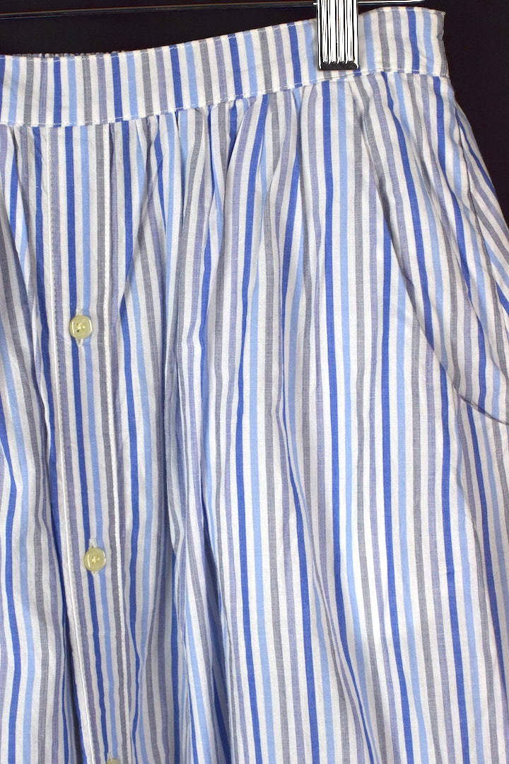 Reworked Striped Skirt