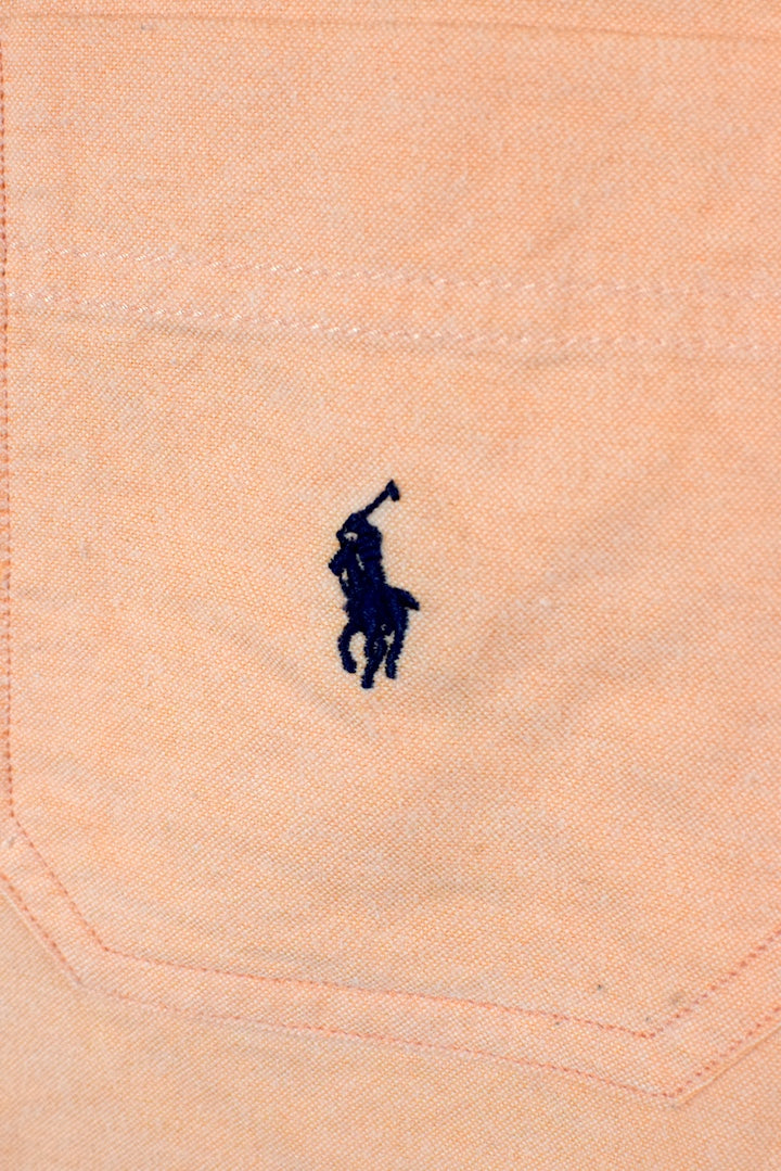 Reworked Ralph Lauren Brand Crop Top