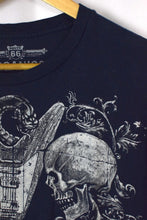 Load image into Gallery viewer, Snake Guitar Skulls Print T-shirt
