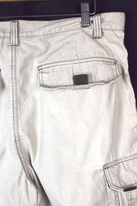 Beige Cargo Shorts