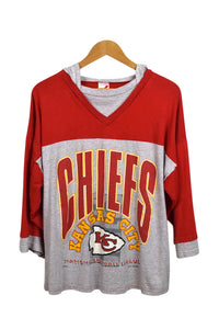 1992 Kansas City Chiefs NFL Hooded T-shirt