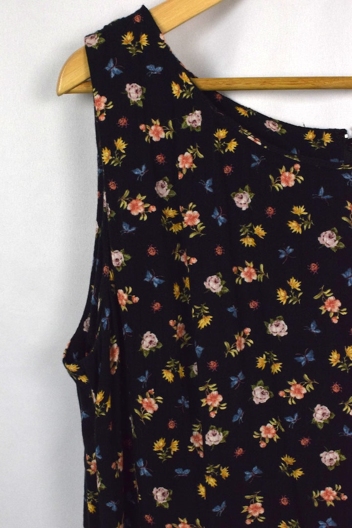 R&K Originals Brand Floral Print Dress