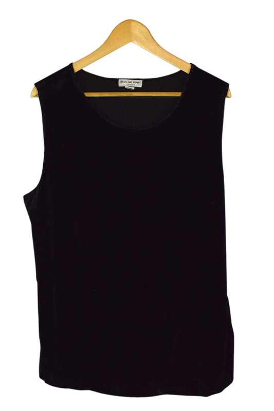 August Max Woman Brand Velvet Top