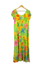 Load image into Gallery viewer, Vibrant Floral Print Dress
