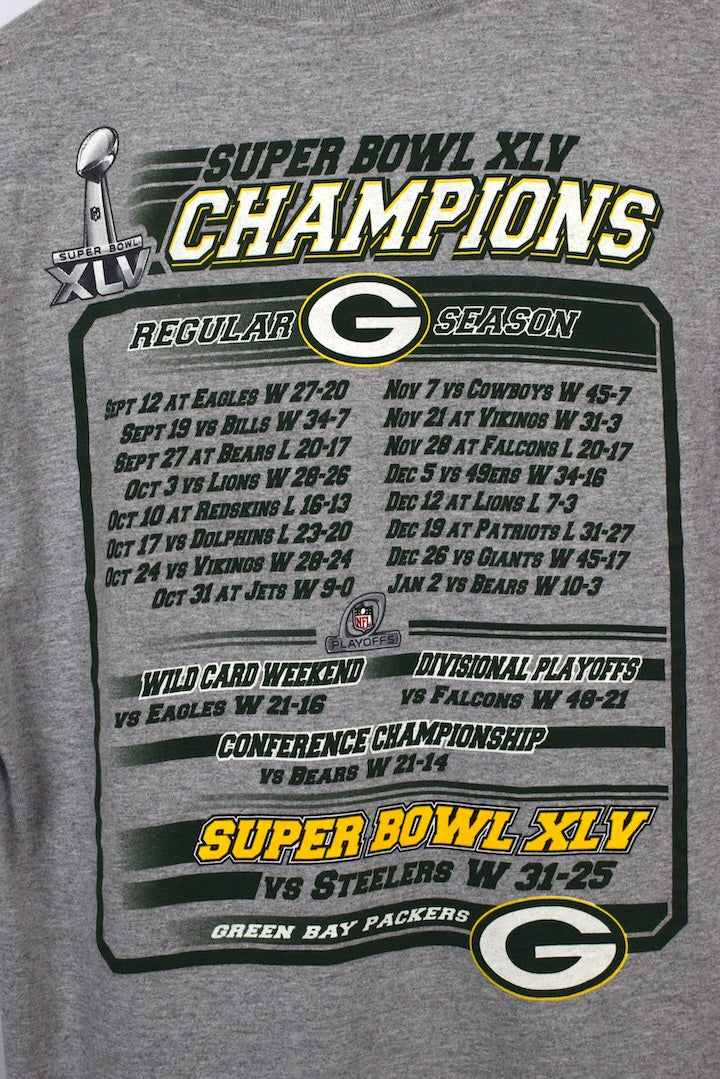 2011 Green Bay Packers Super Bowl Champions NFL T-Shirt
