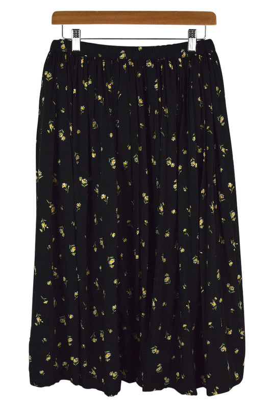 Daisy Print Skirt