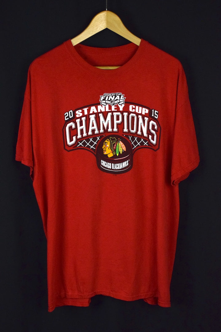 2015 Chicago Blackhawks NHL Champions T-shirt