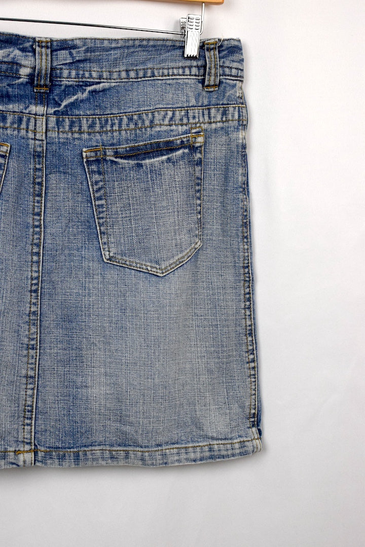 Denim Mini Skirt