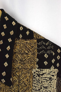 Patchwork Style Blouse